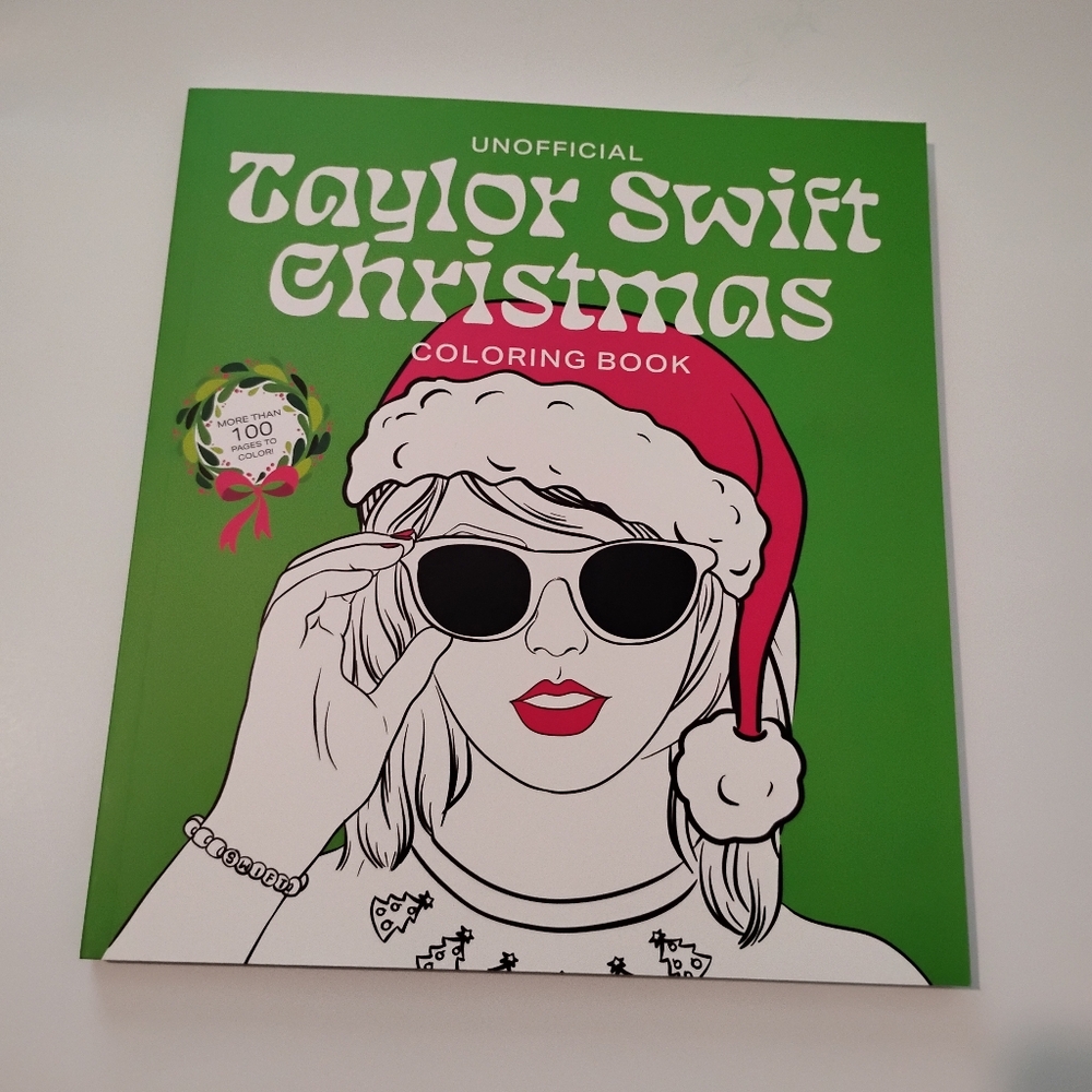 Taylor Swift Christmas Coloring Book - NEW